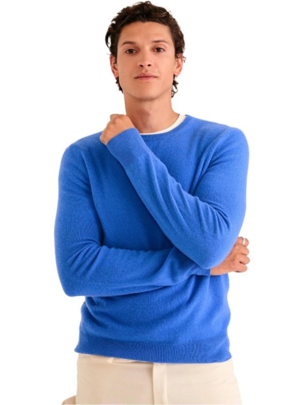Men's Original Cashmere Crewneck Sweater - Soft, Warm, Luxurious Knit Top